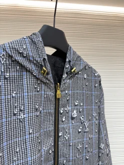 Alternative view of LV Coats & Jackets Polyester Nylon (Black-Blue-White) S-XL C05202607120229