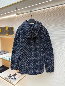 Alternative view of LV Coats & Jackets Tweed (Black-White) S-L D00202607120559