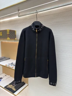 LV Coats & Jackets Wool Blend (Black) XS-L C35202607120106