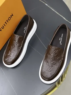 Alternative view of LV Flats & Loafers Calf Leather (Brown-White) EU38-44 B90202607050475