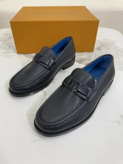 Alternative view of LV Formal Shoes Grained Leather (Navy-Blue) EU38-44 D50202607051812