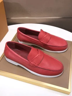 Alternative view of LV Formal Shoes Grained Leather (Red) EU38-44 C00202607050488