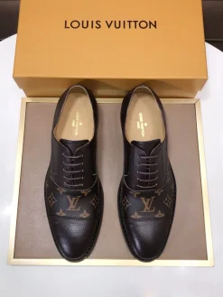 LV Formal Shoes Togo Leather (Brown) EU38-44 B40202607051065