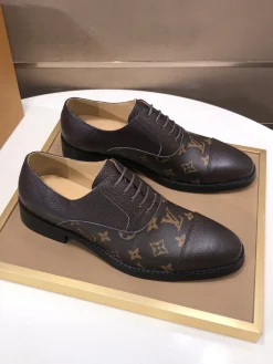 Alternative view of LV Formal Shoes Togo Leather (Brown) EU38-44 B40202607051065