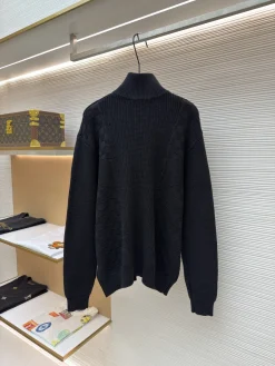 Alternative view of LV Shirts & Polos Knit Cotton (Black) S-M-L-XL B15202607120675