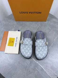 Alternative view of LV Slides & Slippers Monogram Canvas (Brown-Gray) EU35-45 B10202607050843