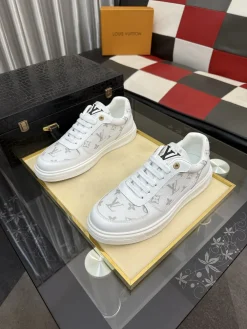 Alternative view of LV Sneakers & Trainers Calfskin Canvas (White) EU38-44 B00202607050453