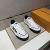 LV Sneakers & Trainers Calfskin Rubber (White-Black) EU38-44 B70202607050467