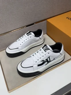 Alternative view of LV Sneakers & Trainers Calfskin Rubber (White-Black) EU38-44 B70202607050467