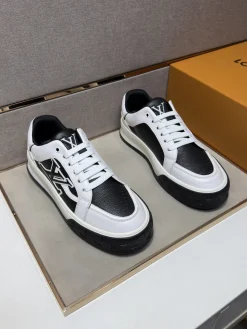 LV Sneakers & Trainers Grained Leather (Black-White) EU38-44 B70202607050466