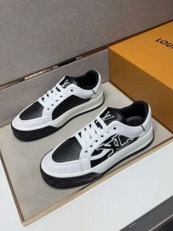 Alternative view of LV Sneakers & Trainers Grained Leather (Black-White) EU38-44 B70202607050466