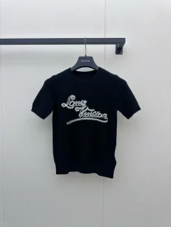 Alternative view of LV Sweaters & Knitwear Cashmere (White-Black) S-M-L B75202607051445