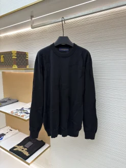 LV Sweaters & Knitwear Combed Cotton (Black) XS-L B00202607120083