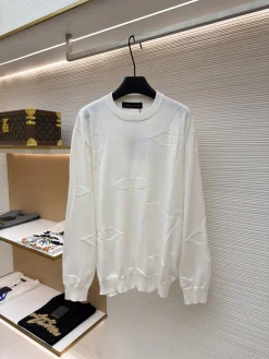 LV Sweaters & Knitwear Knit (White) S-L B00202607120084