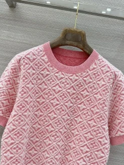 Alternative view of LV Sweaters & Knitwear Wool Jacquard (Pink) S B55202607051215