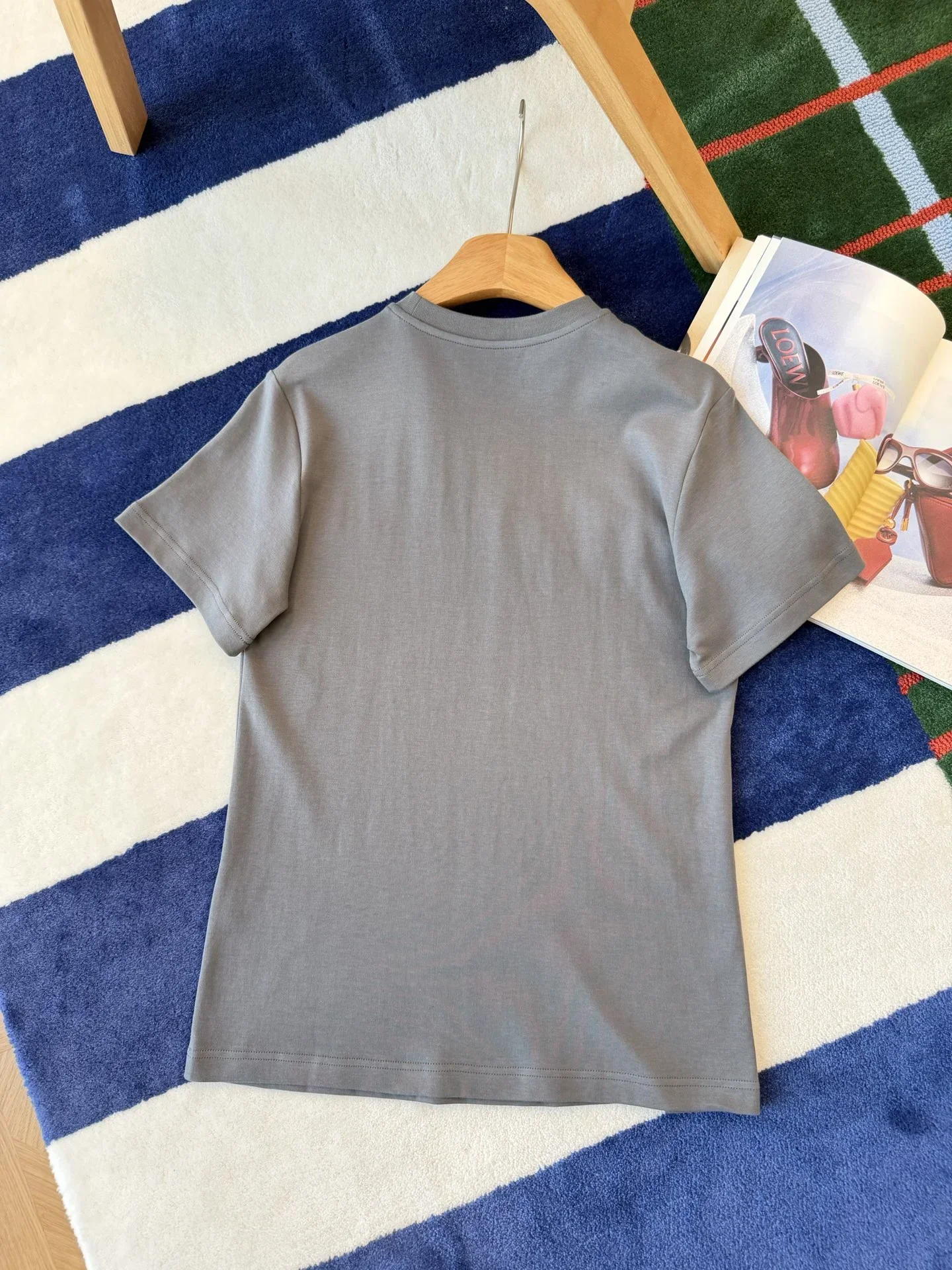 LV T-shirts & Vests Cotton (Gray) S-M-L B15202607050805 - Image 6