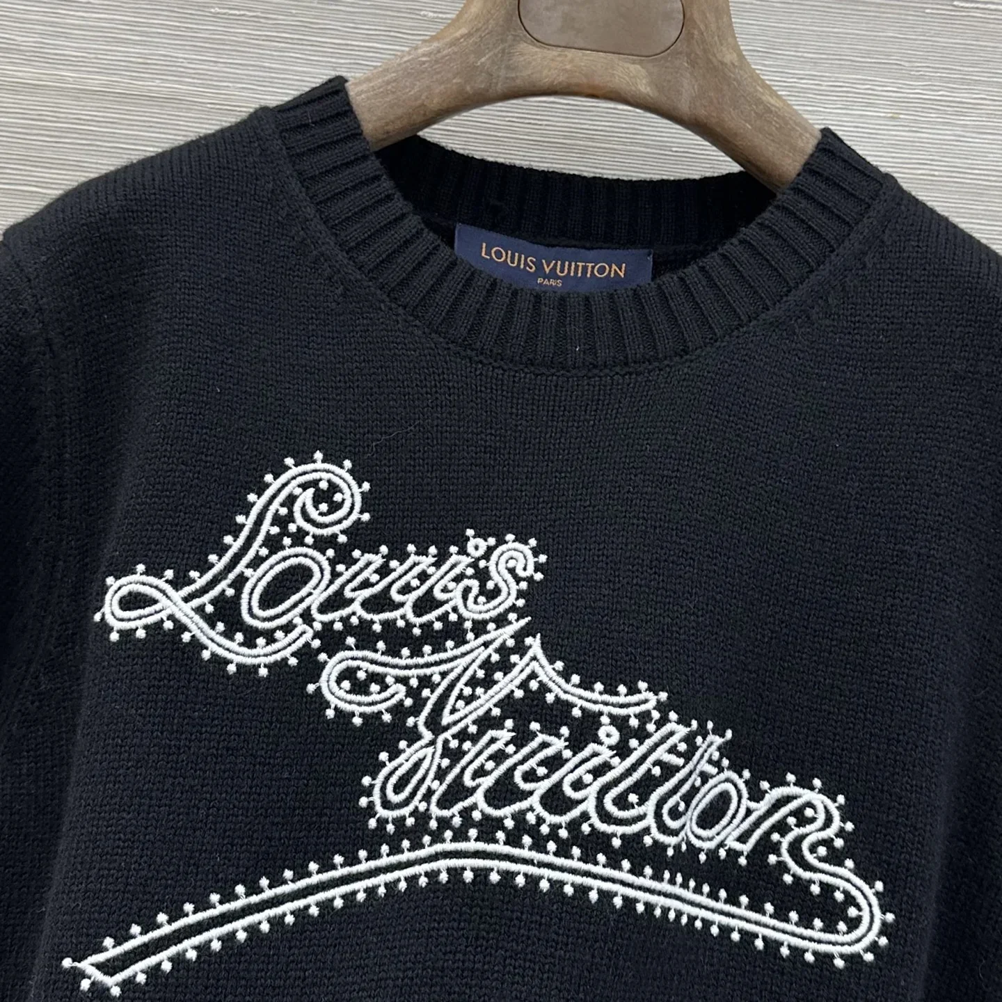 LV T-shirts & Vests Knit (Black-White) S-L B25202607050981 - Image 5