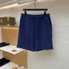 LV Trousers & Shorts Cotton Blend (Blue) S-XL A65202607120327
