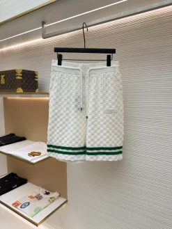 LV Trousers & Shorts Cotton (White-Green) S-XL B15202607120351