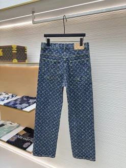 Alternative view of LV Trousers & Shorts Denim (Blue-Brown) S-L B80202607120594