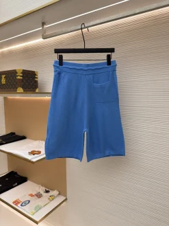 Alternative view of LV Trousers & Shorts Waffle Knit (Blue) S-XL B20202607120384