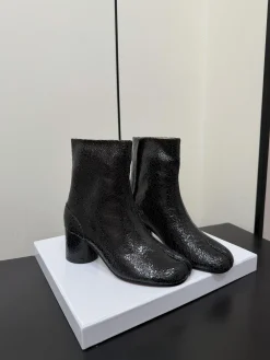 Alternative view of MAISON MARGIELA Boots & Booties Cracked Lambskin (Black) EU35-39 D10202607051728