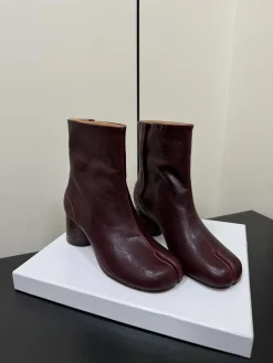 Alternative view of MAISON MARGIELA Boots & Booties Lambskin (Burgundy) EU35-39 D10202607051733