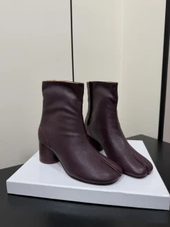 Alternative view of MAISON MARGIELA Boots & Booties Leather (Burgundy) D10202607051732