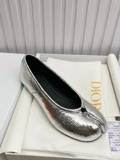 Alternative view of MAISON MARGIELA Boots & Booties Metallic Leather (Silver) EU35-42 B40202607051083
