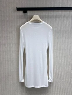Alternative view of MIU MIU Clothing Cotton (White) S_M_L A45202607050409
