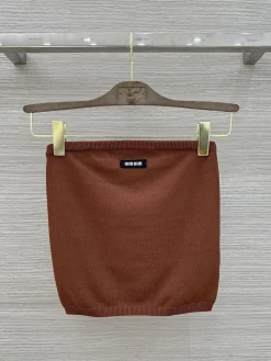 MIU MIU Clothing Knit (Brown) S-L A80202607050555