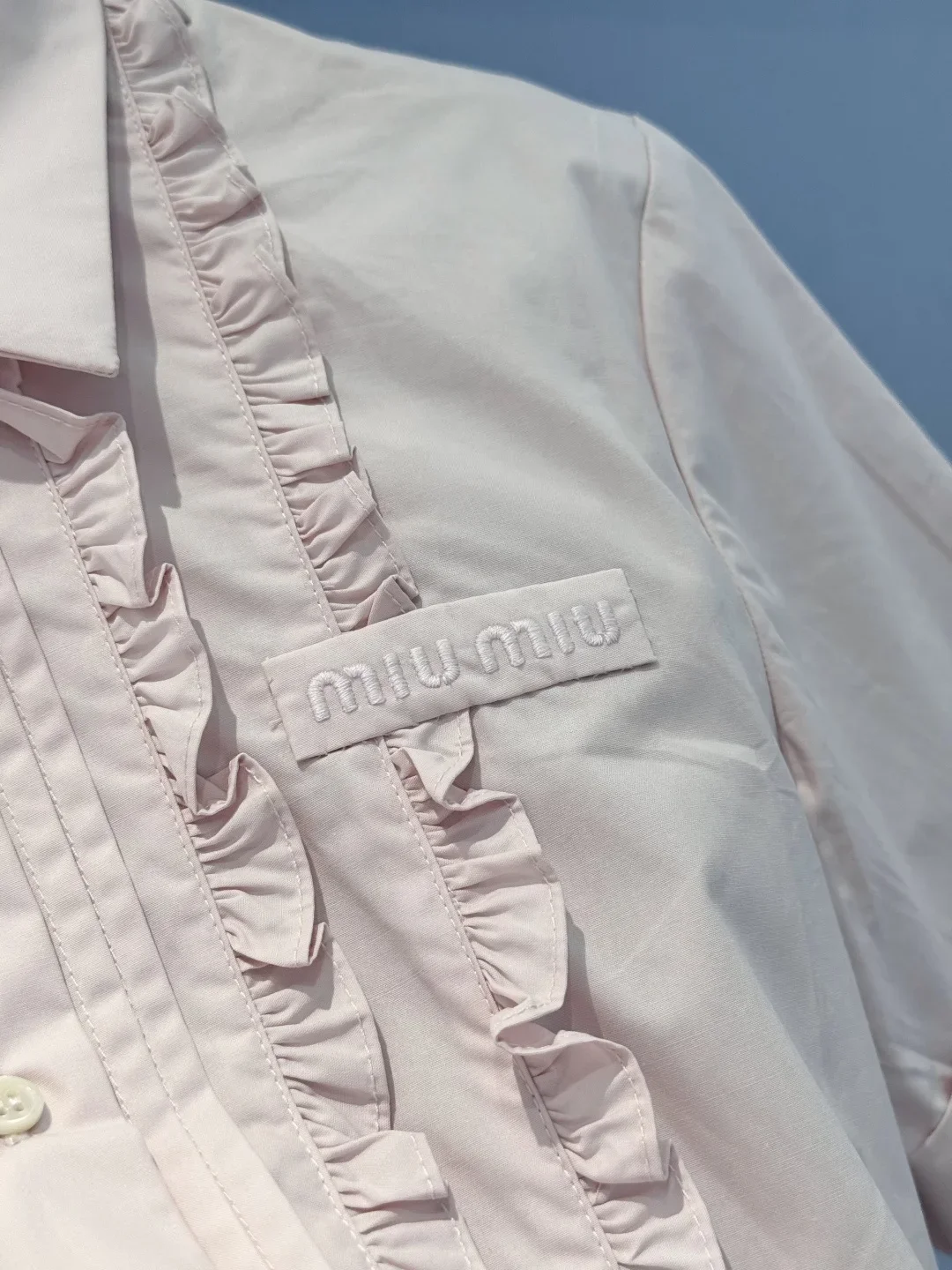 MIU MIU Shirts & Polos Cotton (Pink) S-L A80202607050554 - Image 5