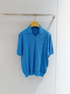 MIU MIU Shirts & Polos Pique Cotton (Blue) S-L C10202607051822