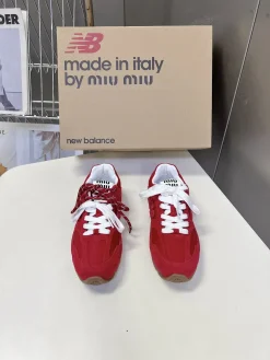 MIU MIU Sneakers & Trainers Suede (Red-White) EU35-45 C00202607050550