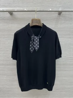 MIU MIU Sweaters & Knitwear Knit (Black-White) 36-40 B65202607051411