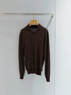 MIU MIU Sweaters & Knitwear Knit (Brown-White) S-M-L C20202607051916