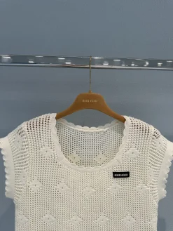 Alternative view of MIU MIU Sweaters & Knitwear Knit (White) S-M-L B05202607050745
