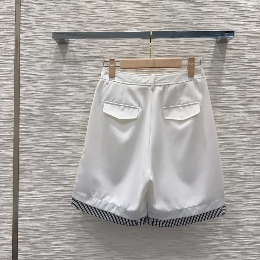 MIU MIU Trousers & Shorts Cotton (White-Black-Blue) S-XL B25202607050935 - Image 9