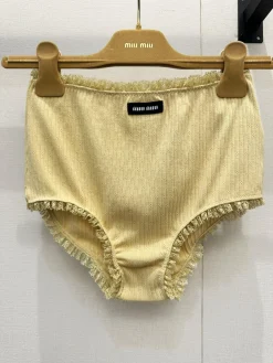 Alternative view of MIU MIU Underwear Knit Jacquard (Yellow) S_M_L A55202607050441