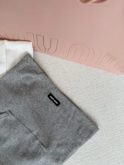 Alternative view of MIU MIU Underwear Stretch Fabric (Gray) S-L A55202607050437