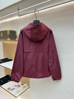 Alternative view of MONCLER Coats & Jackets Nylon (Burgundy) 1-5 C10202607120146