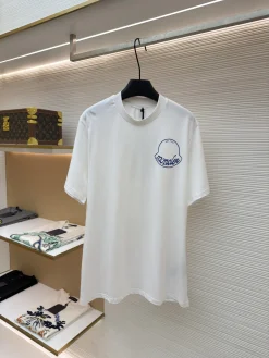 MONCLER T-shirts & Vests Cotton (White) S-XL A10202607120572