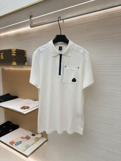 MOOSE KNUCKLES T-shirts & Vests Cotton (White) S-M-L-XL A35202607120709
