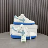 OFF-WHITE Sneakers & Trainers Smooth Leather (White-Blue) EU35-40 39-46 B90202607051459