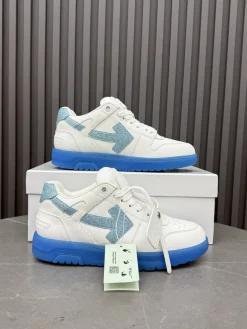 OFF-WHITE Sneakers & Trainers Smooth Leather (White-Blue) EU35-40 39-46 B90202607051459
