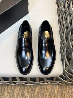 PRADA Boat Shoes & Espadrilles Calf Leather (Black) EU38-45 C80202607051713