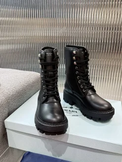 Alternative view of PRADA Boots & Booties Calfskin Rubber (Black) EU35-41 C30202607051617