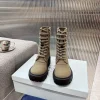 PRADA Boots & Booties Canvas Rubber (Khaki) EU35-41 C10202607051547
