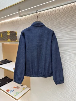 Alternative view of PRADA Coats & Jackets Denim (Blue) 46-52 C20202607120282