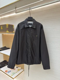 PRADA Coats & Jackets Nylon (Black) S-L B35202607120418